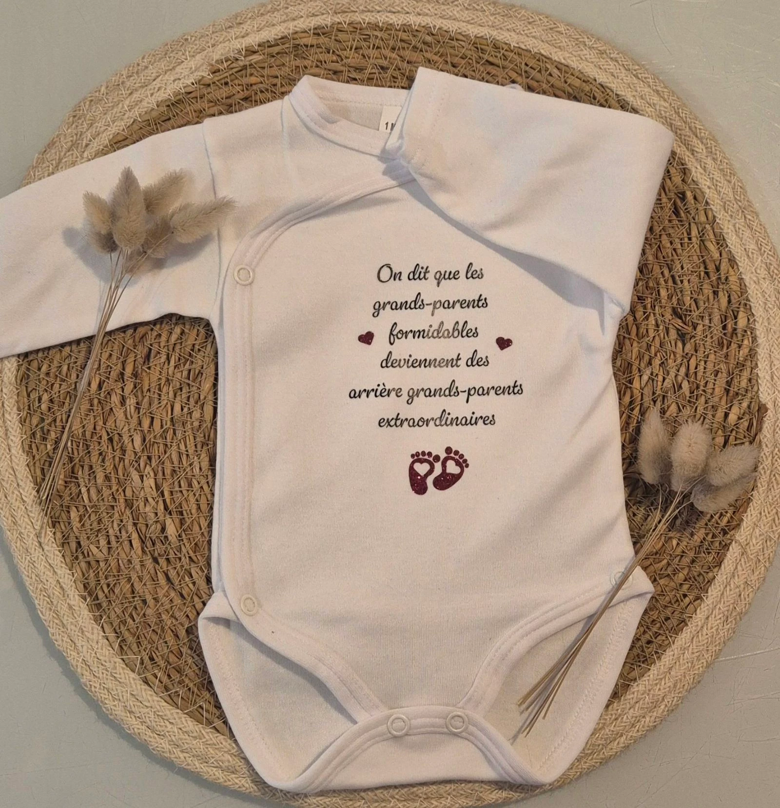 Bodie annonce grossesse personnalisable 